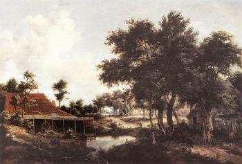 Meyndert Hobbema : The Watermill 3